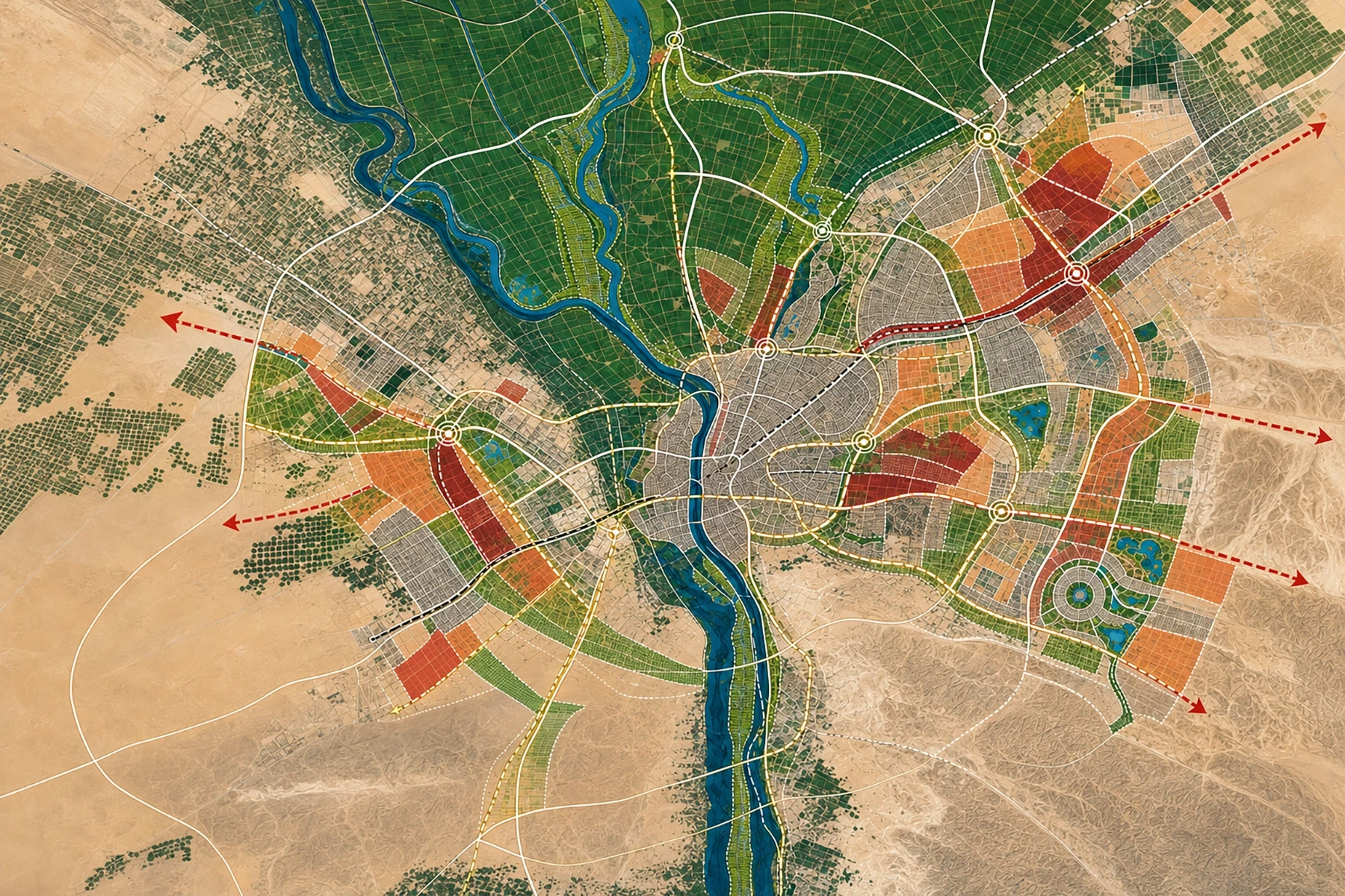 Cairo Stadtentwicklungsvision 01